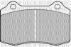 BORG & BECK BBP1823 Brake Pad Set, disc brake